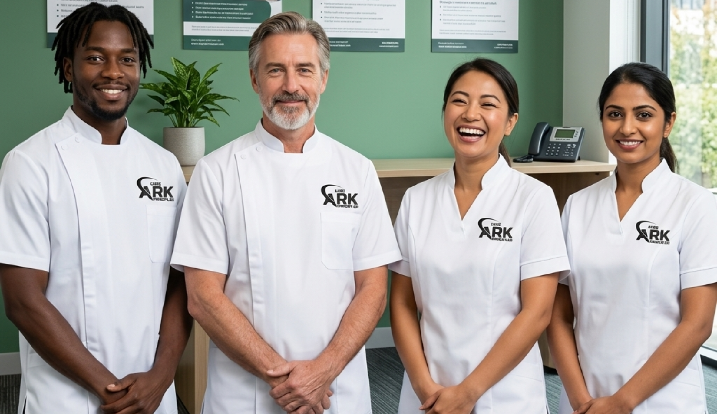 Friendly Ark Care Principles team ready to support you in Stockton-on-Tees